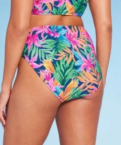 Women's High Waist High Leg Medium Coverage Bikini Bottom - Shade & Shore™ Multi Tropical Floral Print 14 Women's High Waist High Leg Medium Coverage Bikini Bottom - Shade & Shore™ Multi Tropical Floral Print -Default Template 7 GUEST 4f0ad97c 57da 4e1b a602 682c6134c08e