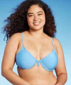 Women's V-Front Underwire Bikini Top - Wild Fable™ Bright Blue 16 Women's V-Front Underwire Bikini Top - Wild Fable™ Bright Blue -Default Template 7 GUEST 4f4518d4 0a24 4282 87b0 39cec2695837