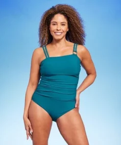 Women's UPF 50 Double Strap Asymmetrical One Piece Swimsuit - Shape + Style™ by Aqua Green® Multi Animal Print 12 Women's UPF 50 Double Strap Asymmetrical One Piece Swimsuit - Shape + Style™ by Aqua Green® Multi Animal Print -Default Template 7 GUEST 5306e733 cc80 477a b611 ec0f33fa337c
