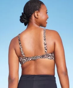 Women's Leopard Print Square Neck Bikini Top - Kona Sol™ Multi -Default Template 7 GUEST 5322a15d 8924 47e5 96c5 70e2c2bcb84e