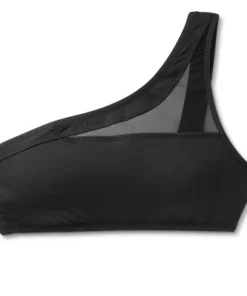Women's One Shoulder Mesh Bikini Top - Shade & Shore™ Black -Default Template 7 GUEST 54461bc6 9118 4439 ae23 305ec8059b00