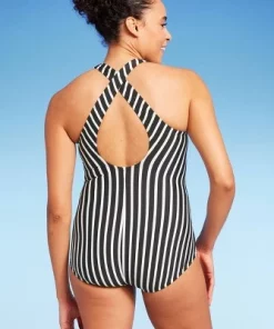 Lands' End Women's UPF 50 Full Coverage High Neck Tugless One Piece Swimsuit Blue Multi 7 Lands' End Women's UPF 50 Full Coverage High Neck Tugless One Piece Swimsuit Blue Multi -Default Template 7 GUEST 5530a0b5 1e9a 47e1 b09f f4e3c41e88ae