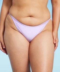 Women's Side Tab High Leg Cheeky Bikini Bottom - Wild Fable™ Shiny Light Purple -Default Template 7 GUEST 5868644e 66a3 44fa 87bd dae477f4773d
