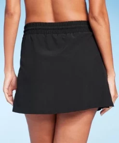 Women's Quick Dry Board Skirt with Pockets - Kona Sol™ Black