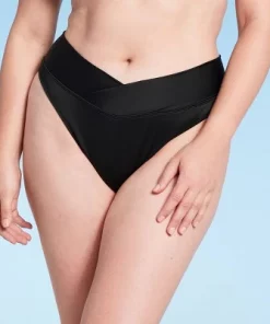 Women's V-Front Mid-Rise High Leg Cheeky Bikini Bottom - Shade & Shore™ White -Default Template 7 GUEST 61d5348d 4892 44d1 a6ef bbc689daad92