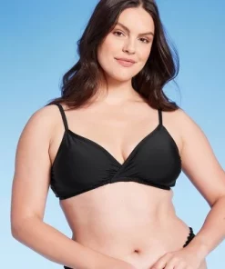 Women's Triangle Surplice Bralette Bikini Top - Shade & Shore™ White -Default Template 7 GUEST 665f2ab3 4592 4f85 8b9b bfe2780c77e1