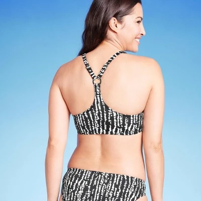 Women's High Neck Bikini Top - Kona Sol™ Black 6 Women's High Neck Bikini Top - Kona Sol™ Black - Image 4