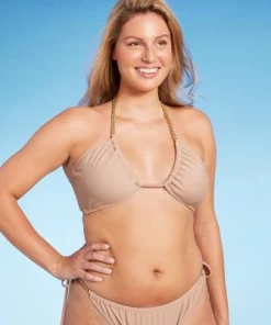 Women's Chain Detail U Bralette Bikini Top - Wild Fable™ Brown -Default Template 7 GUEST 6ba54559 3266 4574 8d86 551cfb9c481e 1