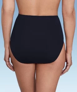 Women's UPF 50 Shaping Bikini Bottom - Aqua Green® Black