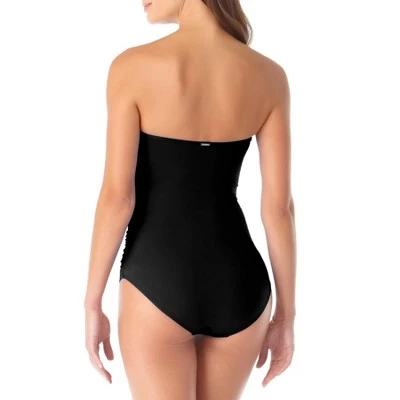 Anne Cole - Women's Twist Front Shirred One Piece Swimsuit 3 Anne Cole - Women's Twist Front Shirred One Piece Swimsuit