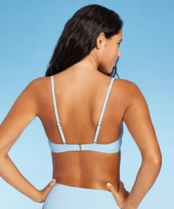 Women's Tie-Front Pique Textured Bralette Bikini Top - Wild Fable™ Rust -Default Template 7 GUEST 6f2319ee 6eae 475f abfb 2aed77c98cd0