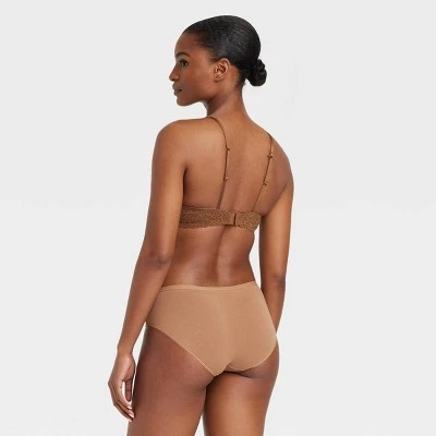 Women's 6pk Hipster Underwear - Auden™ Black/White/Brown 4 Women's 6pk Hipster Underwear - Auden™ Black/White/Brown - Image 2