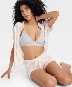 Women's Busty Cotton Triangle Bralette - Auden™ Heathered Gray 17 Women's Busty Cotton Triangle Bralette - Auden™ Heathered Gray -Default Template 7 GUEST 7192b23f 21f7 4773 b9c9 dffe3719400e