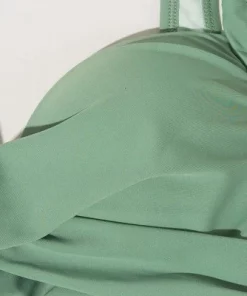 Women's One Piece Swimsuit Ruched Crisscross Middle Cut Bathing Suit -Cupshe -Green -Default Template 7 GUEST 7322e1e1 d5c3 47f7 be34 bd015047d201