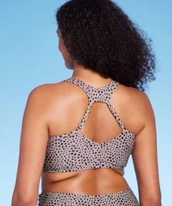 Women's Longline Twist Bikini Top - Kona Sol™ Multi Black -Default Template 7 GUEST 745f9fbb c4f5 48d6 bffd 9e15501d3279