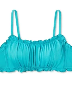 Women's Ruffle Detail Bralette Bikini Top - Wild Fable™ Green Floral Print -Default Template 7 GUEST 7498e6ca 4515 42ee bf9a fd03363719f8