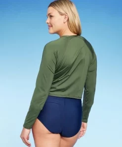 Women's Cropped Rash Gaurd - Kona Sol™ Olive Green 12 Women's Cropped Rash Gaurd - Kona Sol™ Olive Green -Default Template 7 GUEST 77bb52ea 1417 4076 b196 e5e1976707e8