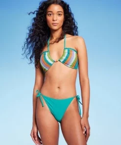 Women's Side-Tie Cheeky Bikini Bottom - Wild Fable™ Green 17 Women's Side-Tie Cheeky Bikini Bottom - Wild Fable™ Green -Default Template 7 GUEST 7917af2b 8331 4612 8c71 45c96fb584dc