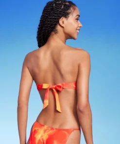 Women's Dye Effect Multiway Bikini Top - Wild Fable™ Red/Orange -Default Template 7 GUEST 7bec6674 c411 4154 b5cc bf4fdfe14522