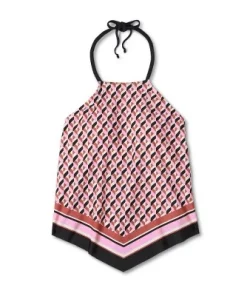 Women's High Neck Tankini Top - Kona Sol™ Black Multi -Default Template 7 GUEST 808bbb15 d9f3 4845 83e1 c5c5ef942882