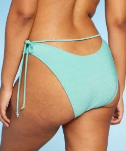 Women's Beaded Side-Tie Extra Cheeky Extra High Leg Bikini Bottom - Wild Fable™ Pink Lurex Floral Print -Default Template 7 GUEST 834d0ecd 2b99 4b43 86c3 54bb3b081152