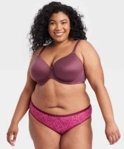 Women's 6pk Bikini Underwear - Auden™ Solid Mix