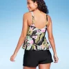 Women's Tropical Print Underwire V-Neck Tankini Top- Kona Sol™ Multi -Default Template 7 GUEST 8dbf9d73 209a 4668 8a44 8fc693e24984