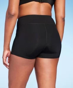 Women's Tummy Control High Waist Swim Shorts - Kona Sol™ Black -Default Template 7 GUEST 8dd18aba 8a33 49ef a6b0 3a1809db6bc9