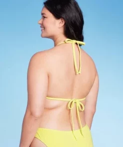 Women's Butterfly Charm Plisse Textured Triangle Bikini Top - Wild Fable™ Pink -Default Template 7 GUEST 8e17f8d3 4cb1 45cd 904e d7e97aa7c087