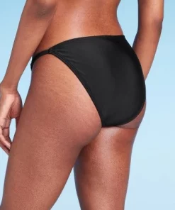 Women's Tab Side Cheeky Bikini Bottom - Wild Fable™ Light Purple