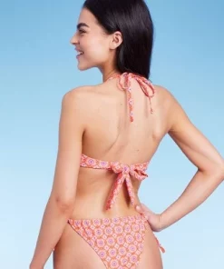 Women's U Bralette Multiway Bikini Top - Wild Fable™ Orange Tile Print -Default Template 7 GUEST 902c344d 30ba 4701 b257 c8be6c82f4cf