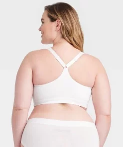 Women's Front-Close Wirefree Bra - Auden™ White