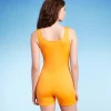 Women's Scoop Neck Unitard One Piece Swimsuit - Wild Fable™ Orange -Default Template 7 GUEST 91ecda4f f2b2 438a 96db bb71686d7b3c