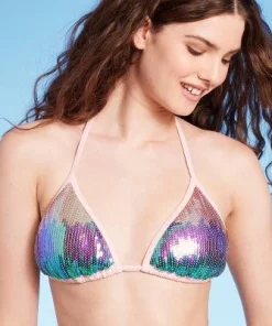 Women's Ombre Sequin Triangle Bikini Top - Wild Fable™ Multi -Default Template 7 GUEST 9298cb81 6fbd 43bd be86 51c39187ea5a
