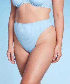 Women's Ribbed High Leg Cheeky High Waist Bikini Bottom - Wild Fable™ Peach -Default Template 7 GUEST 94b31c2a 5dd6 4ee1 8a1b baf052234542