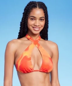 Women's Dye Effect Multiway Bikini Top - Wild Fable™ Red/Orange -Default Template 7 GUEST 96ba73da 79ca 4e56 aafe bf9d4a2dd007