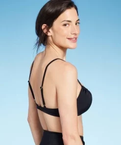 Women's Bead Detail Underwire Bikini Top - Shade & Shore™ Black -Default Template 7 GUEST 9e38790c b4d8 4a11 ad41 1a12a8880d96