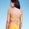 Women's Knot-Front Bandeau Bikini Top - Wild Fable™ Yellow -Default Template 7 GUEST 9fe6a196 3fc4 418f 9a90 37e716fdf2ca