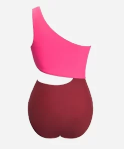 Women's Color Block One Shoulder Cutout One-piece Swimsuit - Cupshe -Default Template 7 GUEST a0737051 ff89 44c4 ab30 25b6e761c971