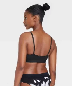 Women's So Soft Unlined Triangle Bralette - Auden™ Cocoa