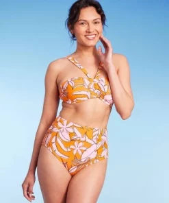 Women's Tropical Print Tummy Control Full Coverage High Waist Bikini Bottom - Kona Sol™ Orange 13 Women's Tropical Print Tummy Control Full Coverage High Waist Bikini Bottom - Kona Sol™ Orange -Default Template 7 GUEST a3278a35 2736 4de9 939b a00c3b9c405e