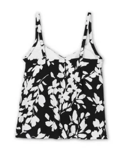 Women's UPF 50 V-Neck Angled Tiered Tankini Top - Aqua Green® Coral Pink -Default Template 7 GUEST a45875cd 05e2 4050 8f12 b65791bb8b9d