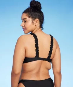 Women's Ruffle Strap Bralette Bikini Top - Wild Fable™ Pink -Default Template 7 GUEST a46f3b50 46af 4633 bd02 b4317e43e067