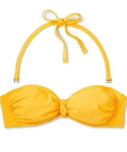 Women's Knot-Front Bandeau Bikini Top - Wild Fable™ Yellow 18 Women's Knot-Front Bandeau Bikini Top - Wild Fable™ Yellow -Default Template 7 GUEST a5f760e0 21ec 45dc a765 63349fcc3eb2