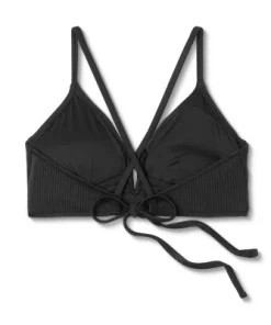 Women's Ribbed Longline V-Wire Bikini Top - Shade & Shore™ Dark Green -Default Template 7 GUEST a9652aec 36a8 4ec1 a7ac 14e05f3a868e