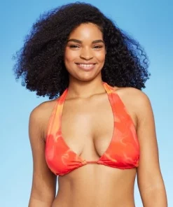 Women's Dye Effect Multiway Bikini Top - Wild Fable™ Red/Orange -Default Template 7 GUEST aa0c362c fa0a 451f 9d59 79495ab3d03a