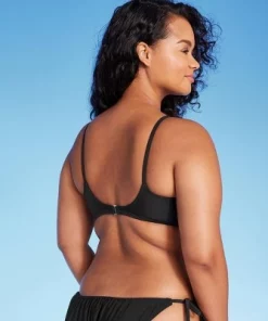 Women's Crochet Tie-Front Bralette Bikini Top - Wild Fable™ Cream -Default Template 7 GUEST ab6f1ea2 2220 4623 adec 603e621d1484