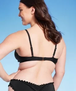 Women's Triangle Surplice Bralette Bikini Top - Shade & Shore™ White -Default Template 7 GUEST afd8f9be 31b6 4bcf 8478 011fab963897