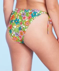 Women's Side-Tie Adjustable Coverage Ultra High Leg Bikini Bottom - Wild Fable™ Floral Print -Default Template 7 GUEST b02a0c74 e324 4a43 8863 0cc7589d5637
