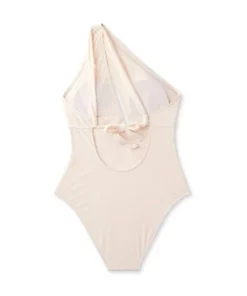 Women's One Shoulder Plunge Cut Out One Piece Swimsuit - Shade & Shore™ Off-white -Default Template 7 GUEST b1cdec30 8de9 4c79 aa84 cf5085b3dd0d